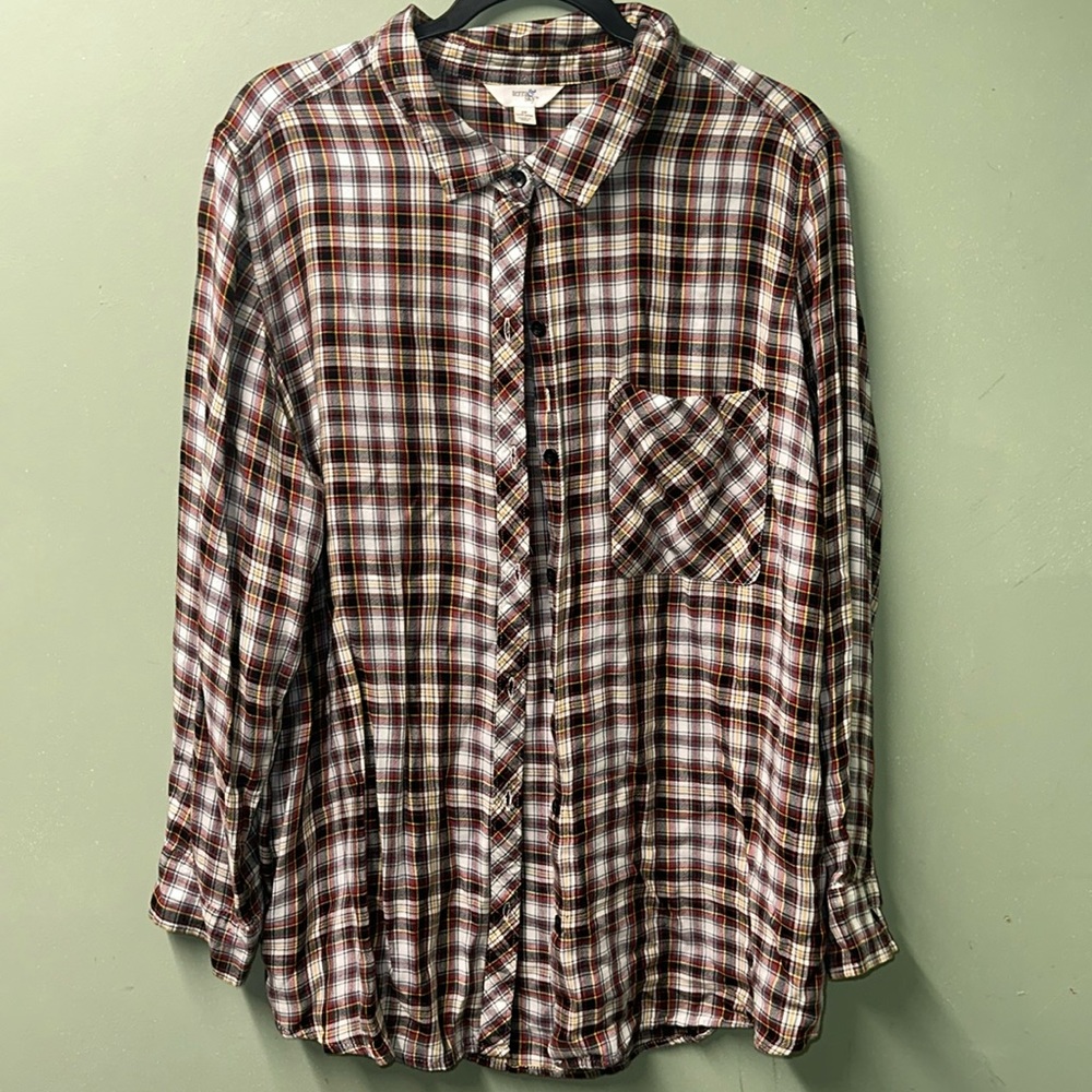 Womens flannel top